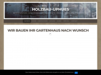 holzbau-uphues.de Webseite Vorschau