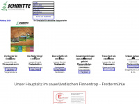 schmitte-holz.de Webseite Vorschau
