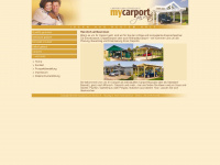 mycarport.de Webseite Vorschau