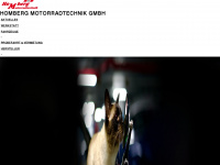 homberg-motorradtechnik.de Webseite Vorschau