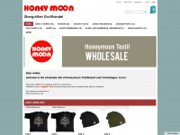 honeymoon-textil.de Webseite Vorschau