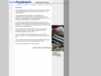 hopbach.de Webseite Vorschau