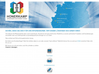 honerkamp.net Webseite Vorschau