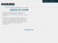 hornig.com Webseite Vorschau