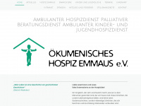 hospiz-emmaus.de Webseite Vorschau