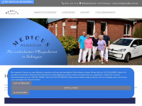 medicus-pflegeteam.de Webseite Vorschau
