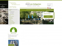 hotel-am-hofgarten.de Webseite Vorschau