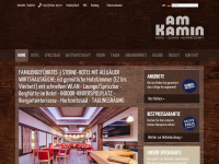 hotel-am-kamin.de Webseite Vorschau