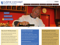 cuisine-concept.de Webseite Vorschau