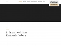 hotel-haus-keuthen.de Webseite Vorschau