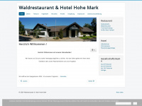 hotel-hohemark.de Webseite Vorschau