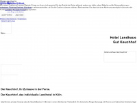 hotel-keuchhof.de Webseite Vorschau
