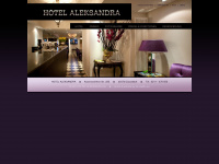 hotel-aleksandra.de Webseite Vorschau