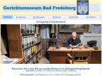 gerichtsmuseum.de Webseite Vorschau