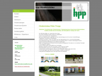 hpp-reithindernisse.de Webseite Vorschau
