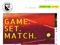 htc-tennis.de Webseite Vorschau