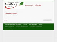 huellhorster-familienbuendnis.de Webseite Vorschau