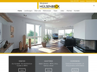 huelsenbeck.de Webseite Vorschau