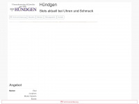 huendgen.com Webseite Vorschau