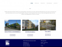 huewels-beton.de Webseite Vorschau
