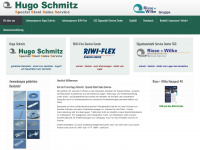 hugo-schmitz.de Webseite Vorschau