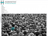 humanitas.de Webseite Vorschau