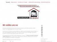 hundeschule-braun.de Webseite Vorschau