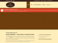 hotel-haus-barion.de Webseite Vorschau