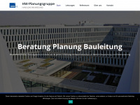 hw-planungsgruppe.de Webseite Vorschau