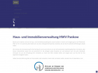 hwv-pankow.de Webseite Vorschau