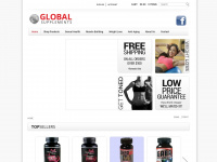 global-supplements.com Webseite Vorschau