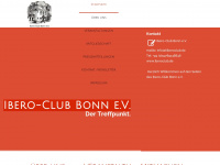 iberoclub.de Webseite Vorschau