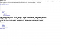baustoff-blum.de Webseite Vorschau