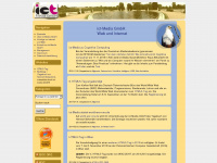 ict-media.de Webseite Vorschau