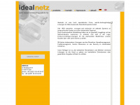 idealnetz.de Webseite Vorschau