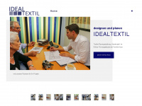 idealtextil.de Webseite Vorschau