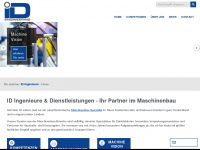id-engineering.com Webseite Vorschau