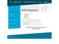 ifkm-stratmann.de Webseite Vorschau