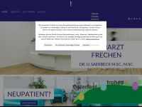 dr-saerbeck.de Webseite Vorschau