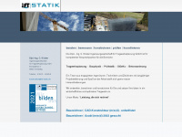 ift-statik.de Webseite Vorschau