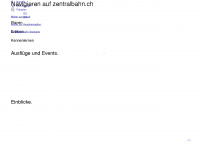 zentralbahn.ch Webseite Vorschau