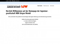 ijw-weindt.de Webseite Vorschau