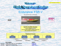 modelboatracing.co.uk Webseite Vorschau