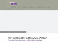 imagetext-web.de Webseite Vorschau
