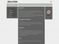 isolution.de Webseite Vorschau