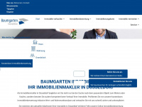 baumgarten-immobilien.de Webseite Vorschau