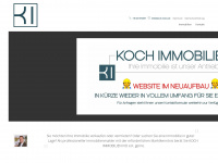 koch-immo.de Webseite Vorschau