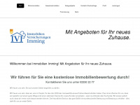 immobilien-imming.de Webseite Vorschau