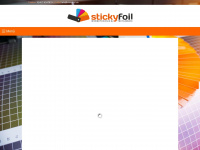 stickyfoil.de Webseite Vorschau