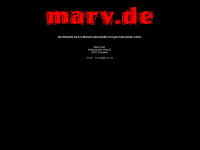 marv.de Webseite Vorschau